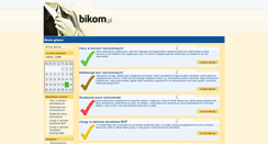 Desktop Screenshot of bikom.pl